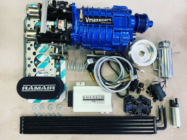 Injection kit with K6 Emerald ECU, Wideband and chargecoolern