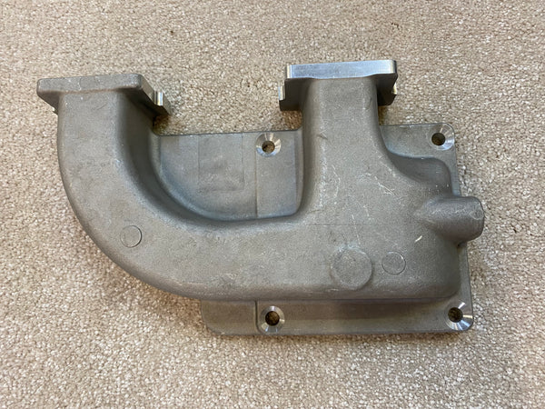 Cast alloy manifold for mini supercharger kit