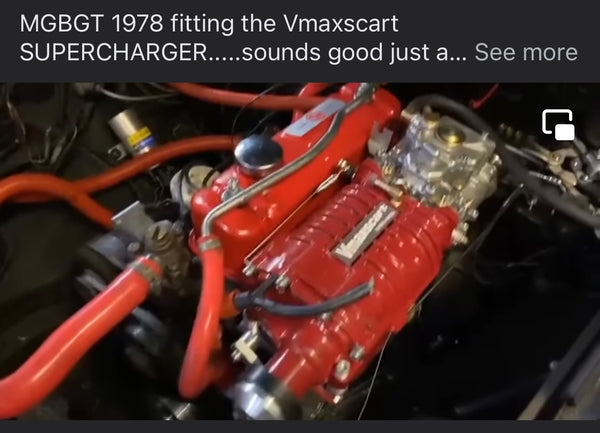 tartan red supercharger kit