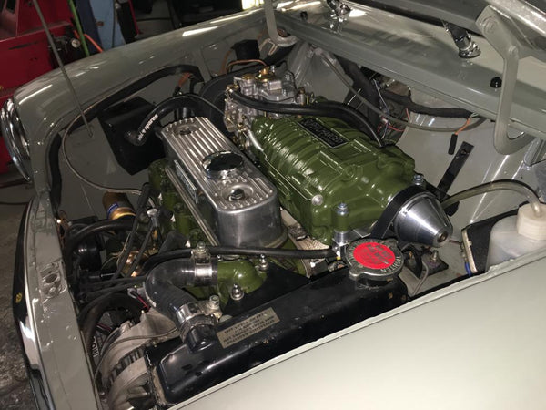 40DCOE kit in MK1 mini