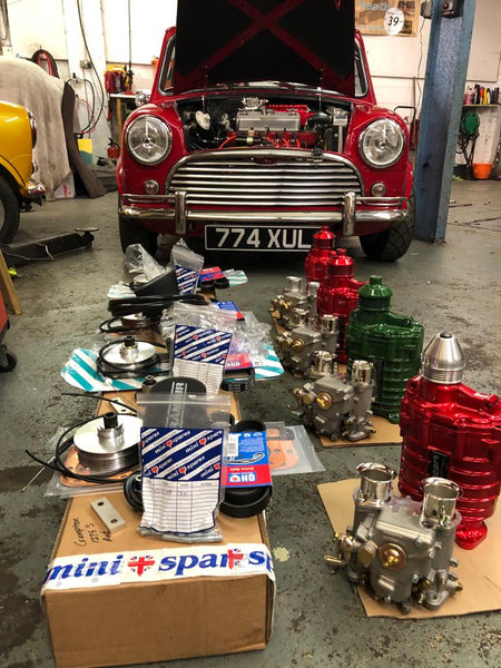 Orders waiting to be packed