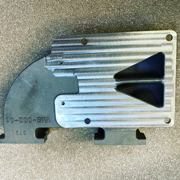 Cast alloy manifold for mini supercharger kit