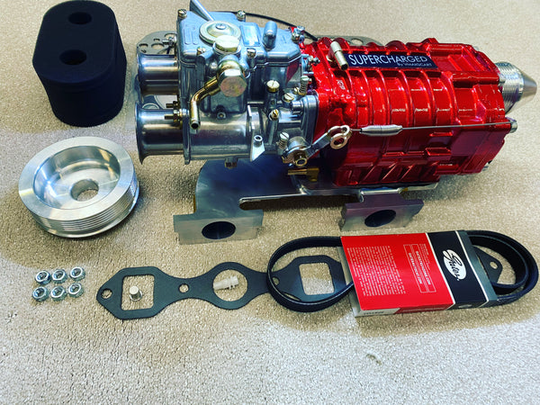 candy apple red supercharger kit 